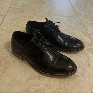 Stacy Adams Black Oxfords Boys